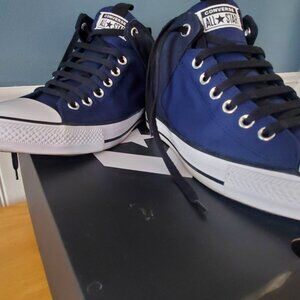 Converse CTAS High Street Mid Obsidian/Midnight Navy sz 8.5 Mens 10.5 Womens New